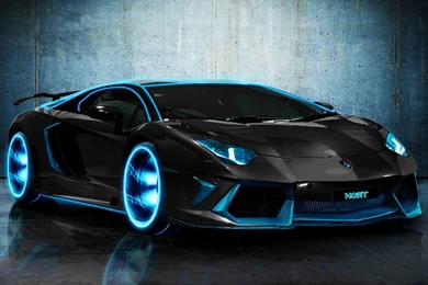 Tron Lamborghini HD Wallpapers