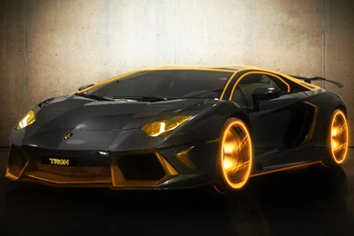 Best Car Wallpapers Of Lamborghini Aventador LP700 4 Tron   Glow In ...