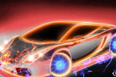 Wallpapers Tron Lamborghini Volvo Extreme Gravity Car Yellow Real ...