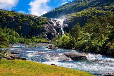 Mountain River Wallpapers Desktop