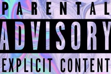 Parental Advisory Explicit Content / Abstract