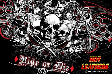 Wallpaper, Scenic, Collage, Skull, Cool, Biker (