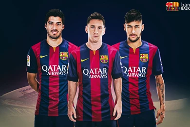 Neymar suarez messi football players wide hd wallpaper download ...