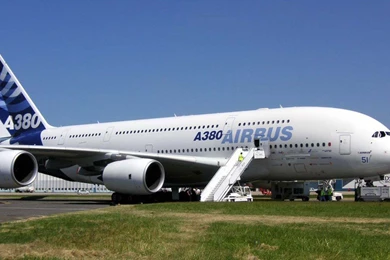 Airbus A380 At Paris Wallpapers 886