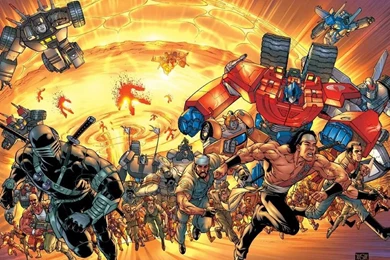 My Free Wallpapers   Comics Wallpapers : GI Joe And Transformers