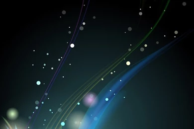 Glowing Circles And Curves Wallpapers