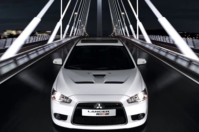 Mitsubishi Lancer 2014 White   Image