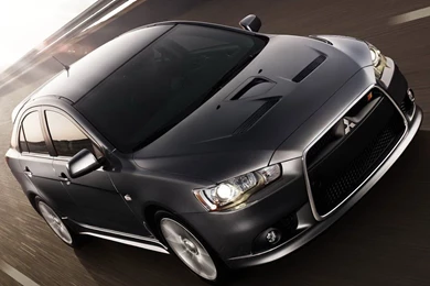 2015 Mitsubishi Lancer Ralliart Black Wallpapers