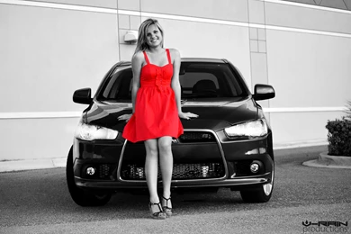 Stanced Mitsubishi Ralliart