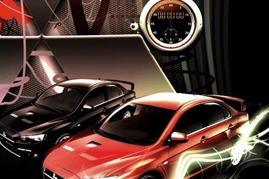 Mitsubishi Lancer Evolution Logo iPhone 5 Wallpaper. Find More ...