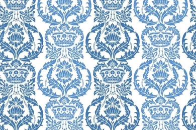 Venetian Floral Wallpapers   Blues   Wallpapers