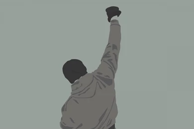 Rocky Balboa The Movie Minimalistic Simple Wallpapers