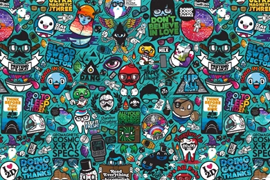 HD Slogans Pattern Wallpapers