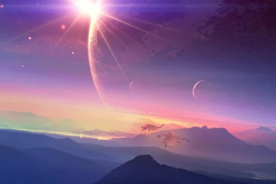 Planets Digital Art Science Fiction Wallpapers