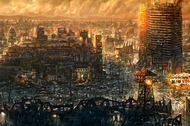 Cityscapes Destruction Post Apocalyptic Ruins Science Fiction ...