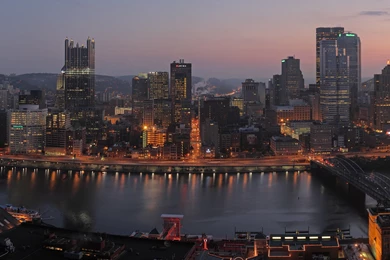 Pittsburgh Panorama HD Desktop Wallpapers : Widescreen : High ...