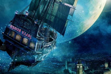Jolly Roger Ship Peter Pan Wallpapers