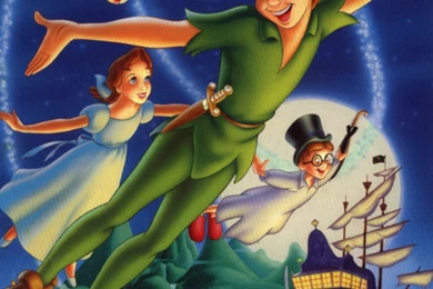Awesome Peter Pan Wall Paper