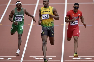 Sports Running Track Usain Bolt Olympics 2012 Wallpapers