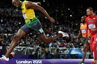 Running Athletics Usain Bolt Olympics 2012 Wallpapers