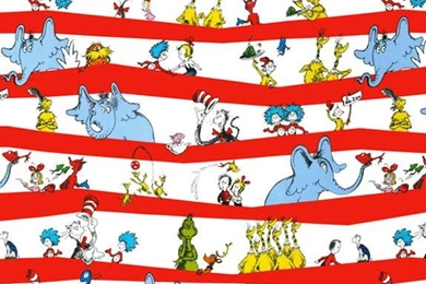 Kaufman Dr Seuss Celebrate Seuss   Discount Designer Fabric ...