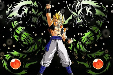 Download Dragonball Gogeta Dragonball Green Dragon Hamza Wallpapers ...