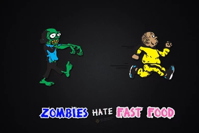 Download Wallpapers Zombie Hate Fast Food (1920 X 1080 HDTV 1080p ...