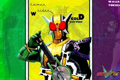 Kamen Rider W Gold Extreme Wallpapers By Haule0123 On DeviantArt