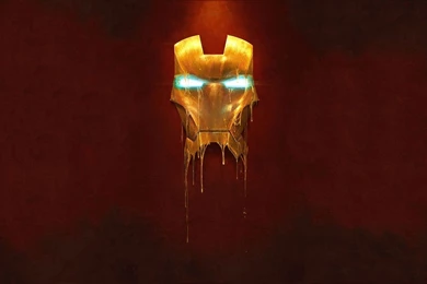 Iron Man Simple Face Wallpapers 1920x1080 (