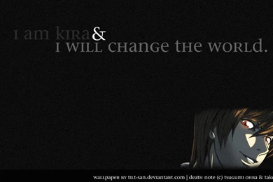Death Note Wallpapers : KIRA By Tilt san On DeviantArt