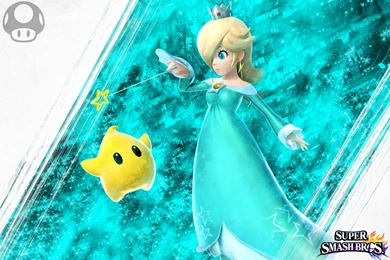 DeviantArt: More Like Rosalina Luma SSB4 Custom Wallpapers By ...