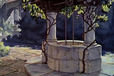 Snow White Backgrounds (watercolors!)