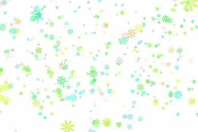 2 2195218 Snow On White Background, Colorful Snowflakes, Loop Stefan