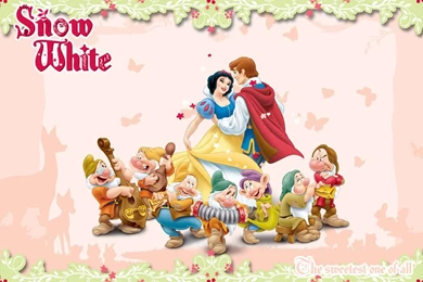 Snow White And The Seven Dwarfs Cartoon HD Backgrounds Image For ...