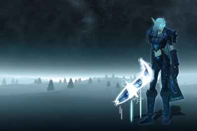 Wallpapers Blood Elf Paladin Winter Bloodelfdk Death Knight Hd ...