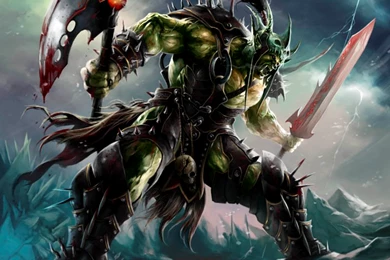 Wallpapers Death Knight Wow Dragonologys Orcs E Meio 800x800 ...