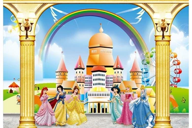 Popular Princess Wallpapers Mural Buy Cheap Princess Wallpapers ...