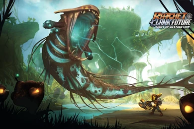 Rachet & Clank Future: Tools Of Destruction Desktop Wallpapers