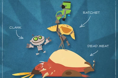 Ratchet And Clank A Crack In Time Wallpapers By Infernox Ratchet On ...