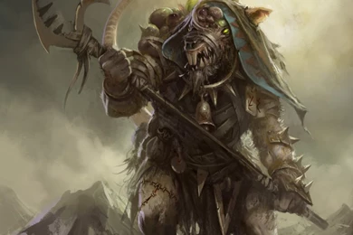 Skaven Packmaster By Faxtar On DeviantArt