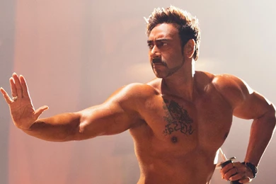 Six Pack Abs Body Of Ajay Devgan Bollywood Hero