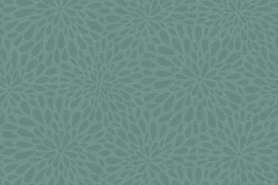 Calendula Teal Modern Floral Wallpapers Bolt   Contemporary ...