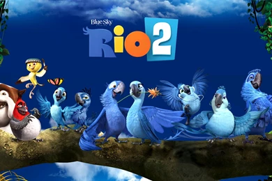 Rio 2 Cartoon Movie Wallpapers.