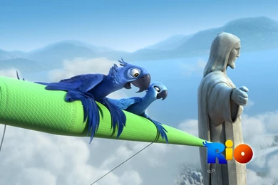 Rio Movie Linda Bird Flying Desktop Wallpapers