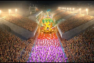 Carnival Parade In Rio De Janeiro Desktop Wallpapers