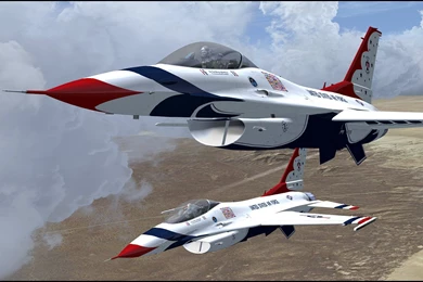 F 16 Thunderbirds Wallpapers   Wallpaper.