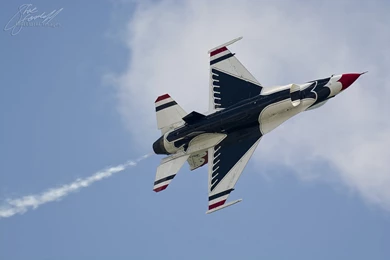 U S A F Thunderbirds F 16 Fighting Falcon Fighter Army Jet ...