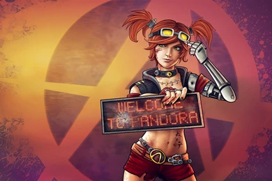 Download 1920x1080 HD Wallpapers Borderlands 2 Gaige Redhead Cute ...