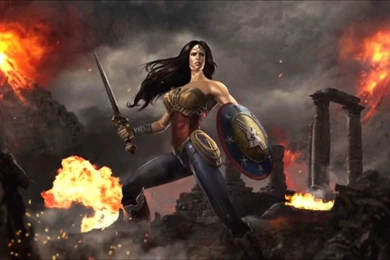 Free Wonder Woman Injustice Wallpapers Desktop Backgrounds @B2T « Wallx