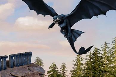 Download Wallpapers 2048x2048 How To Train Your Dragon, Toothless ...